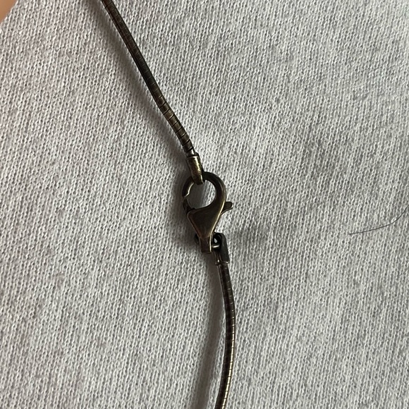 Silpada 925 Perspectiva 3 Hammered Circle Pendant 17 inch Necklace N1329 - Picture 3 of 3